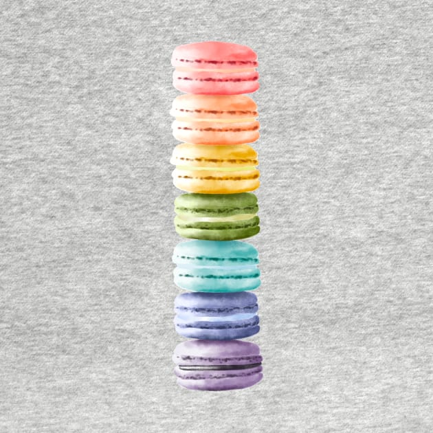 Rainbow Macaron by caitlinshea24